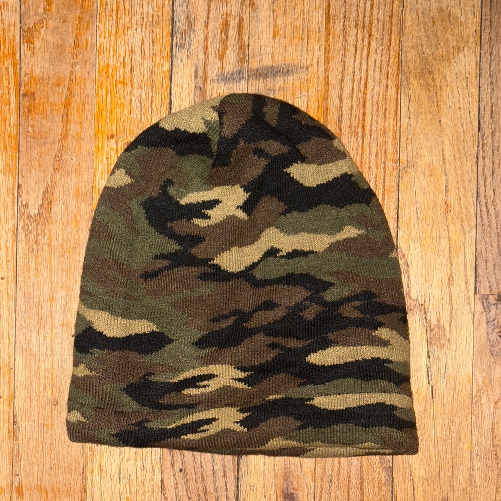 Camouflage slouchy Beanie